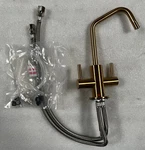 Mountain Plumbing MT1841-NL/CHBRZ Hot & Cold Water Dispenser Champaign Bronze. Fixed Price $220.00.
