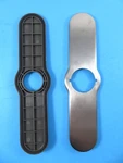 Kohler Escutcheon Deck Plate 1262414-VS Brushed Nickel For Faucet New Old Stock. Fixed Price $17.26.