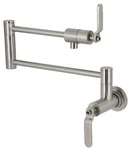 Kingston Brass KS410KL Whitaker Gpm Wall Mounted Hole Pot - Nickel. Fixed Price $471.22.