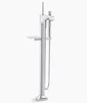 Kohler Margaux Floor-mount Bath Filler Trim With HANDSHOWERK-T97331-4-CP. Fixed Price $495.00.