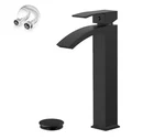 Single Hole One Handle High Arc Bath Faucet Pop Up Drain Without Overflow. Fixed Price $69.99.