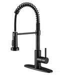Owofan Black Kitchen Faucet With Pull Down Sprayer 1 Standard, B-matte. Fixed Price $73.11.