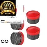 Jqk Faucet Aerator, 2.2 Gpm Flow Retrictor Insert 5 Pack, Red &. Fixed Price $13.29.