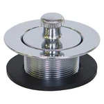 Kissler 58-7160 Drain Stopper,dia. 1-5/8",BRASS,CHROME 40XC52. Fixed Price $7.92.