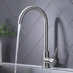 Vapsint 360 Degree Swivel Good Valued Modern Hot& Cold Mixer Stainless Steel. Fixed Price $45.00.