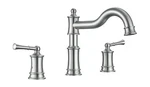 Roman Bathtub Faucet Deck Mount For Bathroom Widespread Elegant Cl.... Fixed Price $206.23.