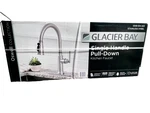 Glacier Bay Oswell Single-handle Pull-down Kitchen Faucet Stainless Steel. Fixed Price $54.88.