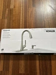 Kohler Elmbrook Single-handle Pull-down Sprayer Kitchen Faucet. Fixed Price $120.00.