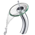Kraus KGW-1700-CL Waterfall Hole Vessel Bathroom Faucet. Fixed Price $174.95.