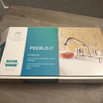 Peerless Brass P299232 Classic Two Handle Laundry Faucet, Chrome. Fixed Price $38.87.