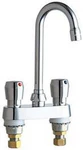 Chicago Faucets 895-E35-665ABCP 1.5GPM Metering Sink Double Handle. Fixed Price $782.67.