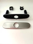 Delta Faucet Deck/ Escutcheon Plate 10" Stainless Finish - RP47274SS New. Fixed Price $25.00.