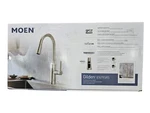 Moen Gilden Single Handle Pull-down Sprayer Kitchen Faucet Stainless Finish. Fixed Price $129.70.