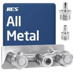 All Metal Rv Exterior Shower Faucet With 18/8 Stainless Steel Quick Connectors,. Fixed Price $80.50.
