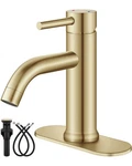 Aolemi Bathroom Faucet Hole,single Handle Sink W/supply Lines. Fixed Price $59.99.