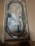 Delta Trinsic Pull-down Sprayer Kitchen Faucet, Arctic Stainless, 9159-AR-DST. Fixed Price $350.00.