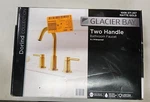 Glacier Bay Dorind 8 In. Widespread 2-HANDLE High-arc Bathroom Faucet Matte Gold. Fixed Price $79.97.