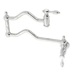 Kingston Brass KS210.TAL Tudor 3.8 Gpm Hole Wall Mounted Pot - Chrome. Fixed Price $311.97.