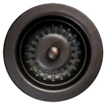 Premier Copper Products D-132ORB 3-1/2" Basket Strainer, Oil Rubbed Bronze. Fixed Price $50.00.