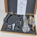 Restoration Hardware Dillon Lever Handle Deck Mount Tub Polished Nickel Faucet. Fixed Price $524.77.