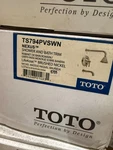 Toto Nexus Tub & Shower Faucet Trim In Brushed Nickel - TS794PVSWN. Fixed Price $92.00.