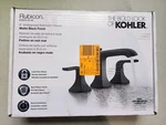 Kohler K-R76216-4D-BL Rubicon Widespread Bathroom Sink Matte Black. Fixed Price $98.99.