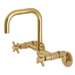 Kingston Brass Concord 8-INCH Adjustable Center Wall Mount Kitchen Faucet. Fixed Price $100.00.