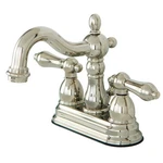 Kingston Brass KB160.AL Heritage 1.2 Gpm Centerset Bathroom - Nickel. Fixed Price $139.72.