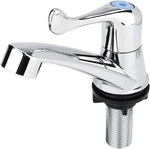 Fdit Abs Plastic Water Tap Single Cold Faucet Nozzle G1/2 Bathroom Basin K. Fixed Price $19.99.