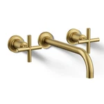 Kohler K-T14414-3-2MB Purist Bathroom Sink Faucet, Vibrant Brushed Moderne Brass. Fixed Price $650.00.