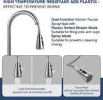 Stainless Steel 304 Sink Faucet With Pull Down Spray Outdoor Kitchens.... Fixed Price $25.95.