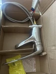 Chicago Faucet 410-T41E2805ABCP Manual 4" Mount, Hole Low Arc Bathroom. Fixed Price $200.00.