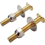 Prosource PMB-480 Bolt Set, Steel, Brass, For: Use Attach Toilet Flange. Fixed Price $26.23.