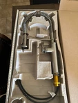 Delta Theodora 18804Z-SP-DST Kitchen Faucet Spotshield Stainless. Fixed Price $150.00.