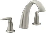 Kohler Alteo Bath Faucet Trim With Diverter, Vibrant Brushed Nickel Valve Not In. Fixed Price $55.00.