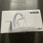 Kohler Elmbrook Bathroom Faucet Polished Chrome R21995-4D-CP Centerset. Fixed Price $50.96.