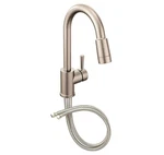 Moen Edgestone 46201CSL 1.5 Gpm, Lever Handle, Classic Stainless, Kitchen Faucet. Fixed Price $82.49.
