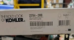 Kohler K-23764-2MB Tone Pull-down Kitchen Sink Faucet, Brushed Moderne Brass. Fixed Price $399.00.