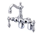 Kingston Brass CC1082T Vintage Wall Mounted Clawfoot Tub Filler - Chrome. Fixed Price $412.72.
