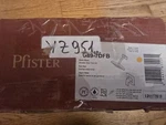 Pfister G89-7DFB Shower Trim Kit Matte Black. Fixed Price $200.00.