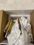 Signature Hardware 414705 Knox Waterfall Bathroom Faucet With Pop-up Drain. Fixed Price $545.99.