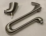 Grohe 31029 K4 Stainless Steel Wall Mount Pot Filler Faucet Discontinued. Fixed Price $249.00.