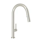 Rohl R7581LMPN-2 Lux Pull-down Kitchen Faucet Polished Nickel. Fixed Price $1194.00.