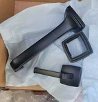 Kohler Riff K-26431-4-BL Wall Mount Widespread Bathroom Sink Faucet Matte Black. Fixed Price $215.00.
