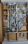 Delta 1177LF-PN Traditional Wall Mount Pot Filler, Polished Nickel. Fixed Price $560.00.
