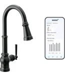 New Moen Paterson S72003EV2BL Smart Kitchen Faucet Touchless Pull Down Black. Fixed Price $425.00.