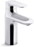 Kohler Kumin Single Hole One Handle Bathroom Faucet Polished Chrome 98827-4-CP. Fixed Price $136.13.