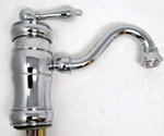Whitehaus Vintage Iii Single Lever Lavatory Faucet Polished Chrome Whsl 3-9722. Fixed Price $94.95.