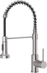 Brushed Nickel Pull-down Kitchen Faucet For Farmhouse & Rv Sinks. Fixed Price $84.99.