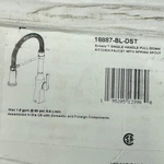Delta 18887-BL-DST Ermelo 1.8 Gpm Single Hole Pre-rinse Pull Down Kitchen Faucet. Fixed Price $295.00.